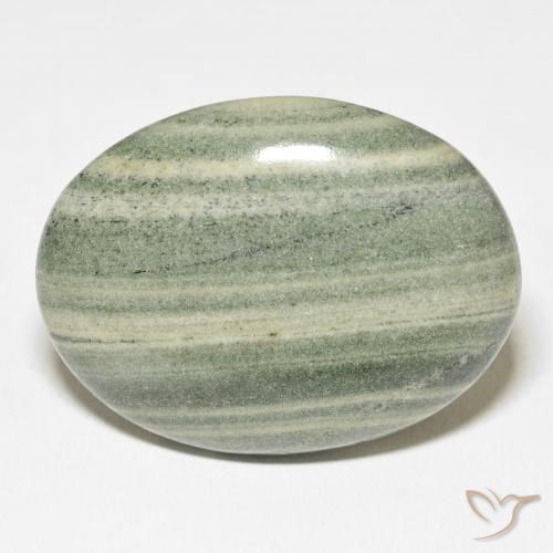 46.64ct Naturale Multicolore Diaspro, Ovale, Opaco