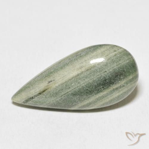 17.45ct Naturale Multicolore Diaspro, Forma a pera, Opaco