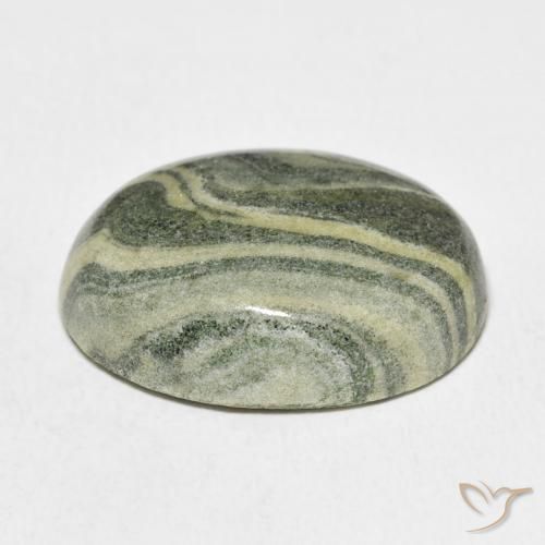 Diaspro Multicolore naturale da 29.14 ct, Ovale, Opaco