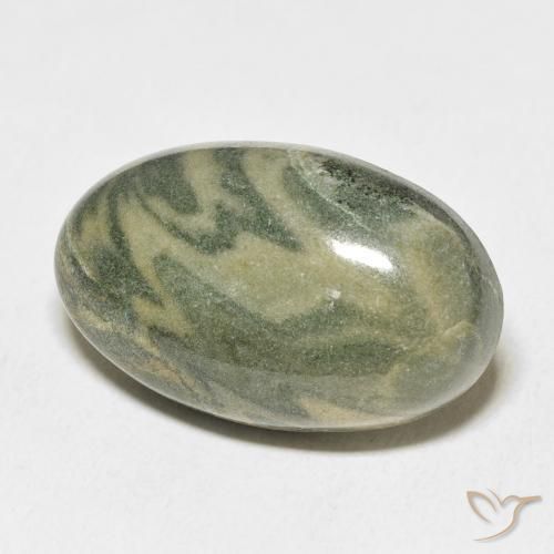 Diaspro Multicolore naturale da 30.80 ct, Ovale, Opaco