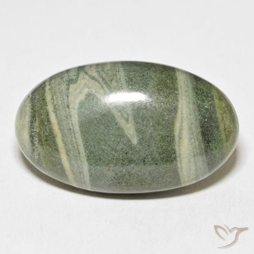 Diaspro Multicolore naturale da 51.48 ct, Ovale, Opaco