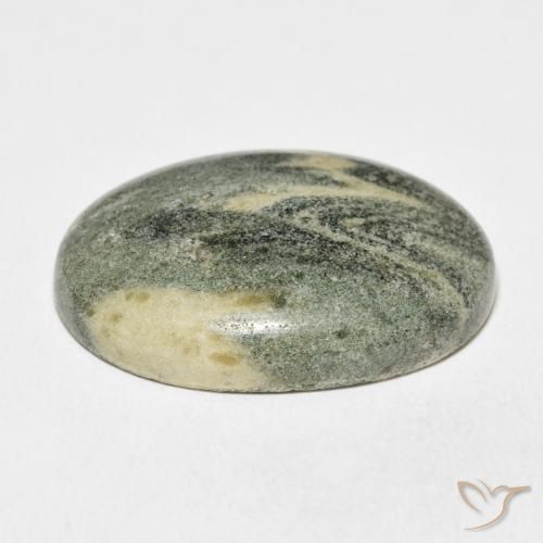 Diaspro Multicolore naturale da 33.27 ct, Ovale, Opaco