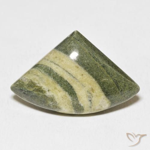 19.98ct Naturale Multicolore Diaspro, Taglio trillion, Opaco