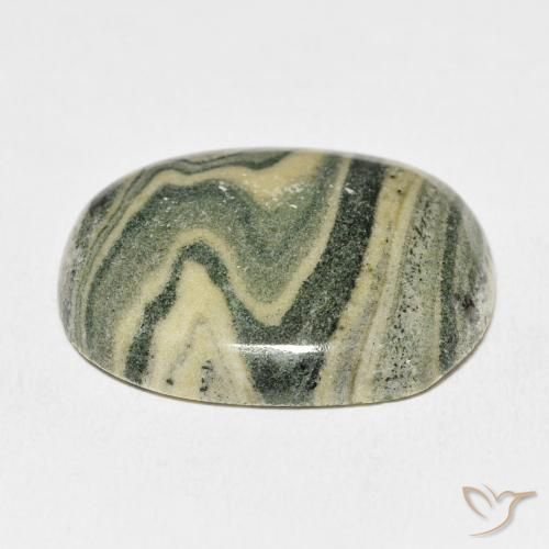Diaspro Multicolore naturale da 31.14 ct, Cuscino, Opaco