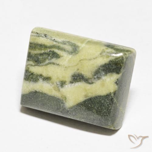 Diaspro Multicolore naturale da 24.15 ct, Taglio a baguette, Opaco
