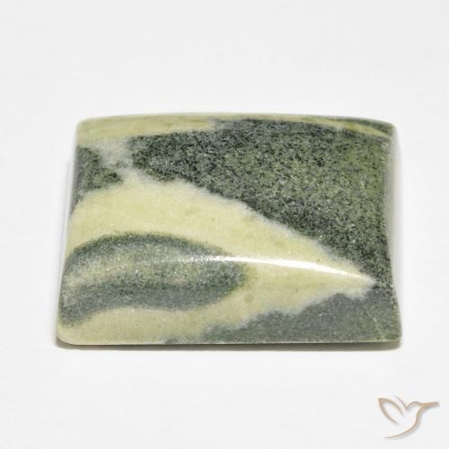 Diaspro Multicolore naturale da 41.81 ct, Taglio a baguette, Opaco