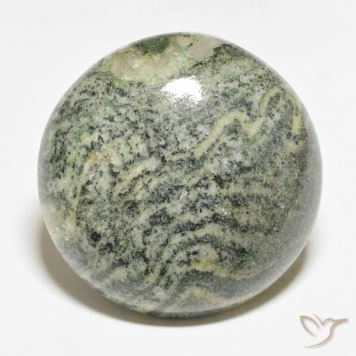 29.33ct Naturale Multicolore Diaspro, Rotondo, Opaco