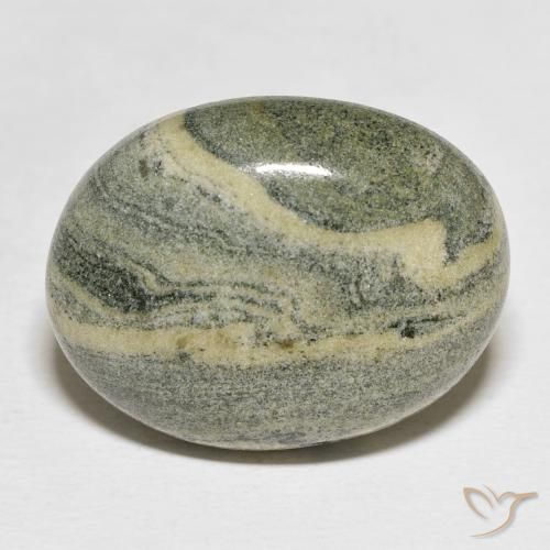 23.81ct Naturale Multicolore Diaspro, Ovale, Opaco