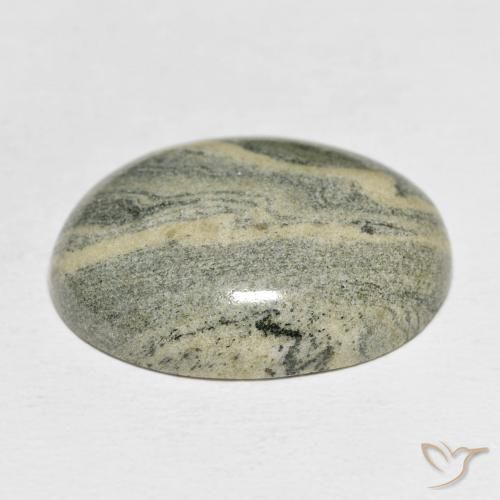 Diaspro Multicolore naturale da 23.81 ct, Ovale, Opaco