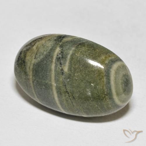 Diaspro Multicolore naturale da 24.46 ct, Ovale, Opaco