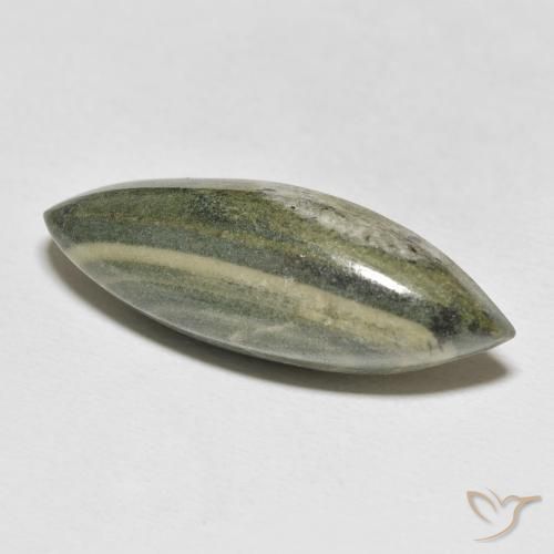 Diaspro Multicolore naturale da 21.59 ct, Taglio marquise, Opaco