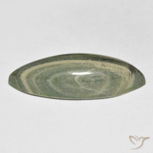 Diaspro Multicolore naturale da 21.59 ct, Taglio marquise, Opaco