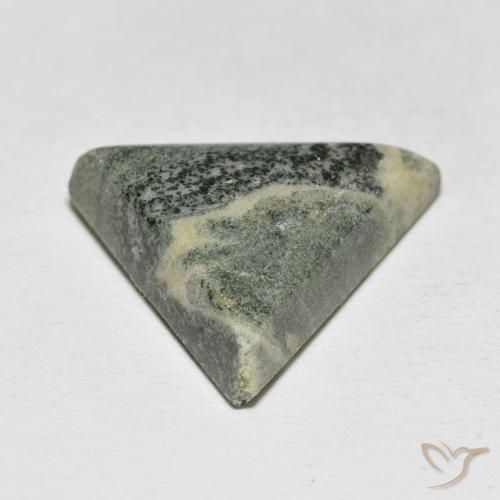 Diaspro Multicolore naturale da 18.13 ct, Taglio trillion, Opaco