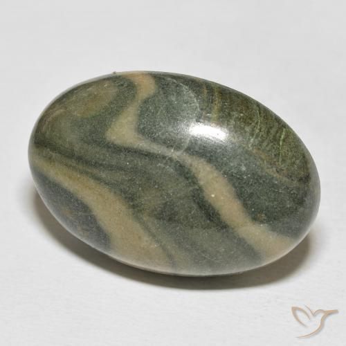 Diaspro Multicolore naturale da 34.29 ct, Ovale, Opaco