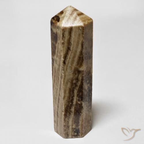 34.77ct Naturale Marrone Noce Diaspro, Taglio a fantasia, Opaco
