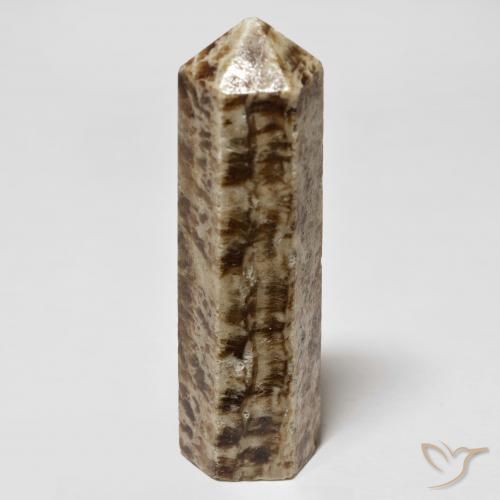 40.92ct Naturale Marrone medio Diaspro, Taglio a fantasia, Opaco