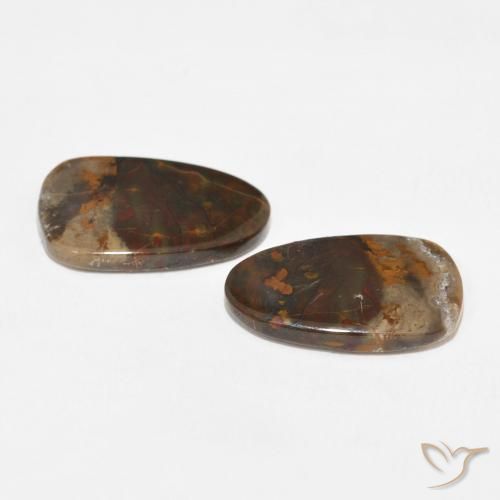 Gemme di Diaspro Multicolore naturale da 14.12 ct, Taglio a fantasia, Opaco