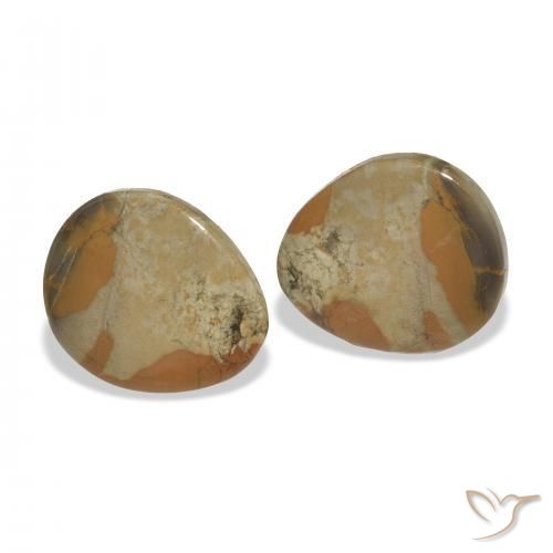 Gemme di Diaspro Multicolore naturale da 12.44 ct, Taglio a fantasia, Opaco