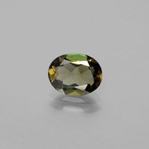 Kornerupina naturale verde da 1,60 ct, taglio ovale, VVS