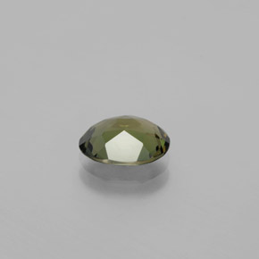 Kornerupina naturale verde da 1,60 ct, taglio ovale, VVS
