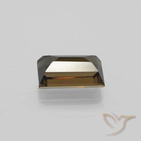 Rupin del grano Marrone scuro naturale da 1.59 ct, Taglio a baguette, VVS-VS