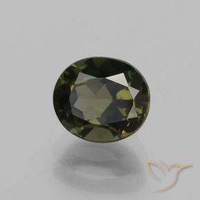 Rupin del grano Marrone medio naturale da 1.68 ct, Ovale, VS