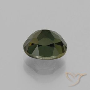 Rupin del grano Marrone medio naturale da 1.68 ct, Ovale, VS