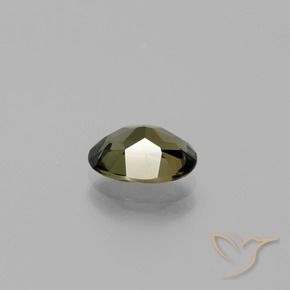 Rupin del grano Marrone verdastro naturale da 1.47 ct, Ovale, VS
