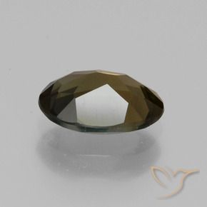 Rupin del grano Marrone dorato intenso Deep naturale da 1.21 ct, Ovale, VVS