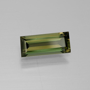 Kornerupina naturale marrone da 1,72 ct, baguette, VVS-VS