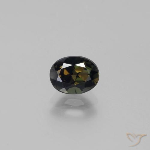 1.19ct Naturale Marrone cioccolato Cornerupina, Ovale, VS-SI