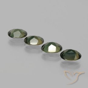 Gemme di Rupin del grano Marrone scuro naturale da 2.76 ct, Ovale, VVS-VS
