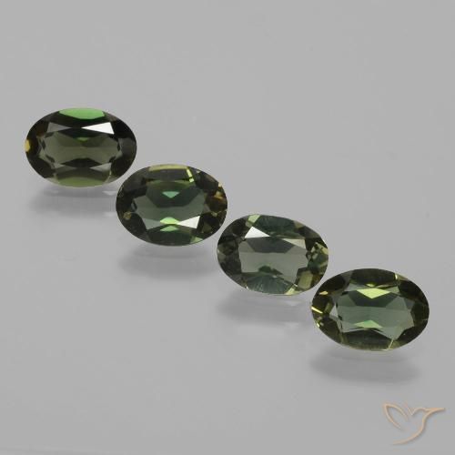 Gemme di Cornerupina Marrone scuro naturale da 3.00 ct, Ovale, VVS-VS