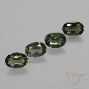Gemme di Cornerupina Marrone scuro naturale da 3.00 ct, Ovale, VVS-VS