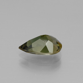 Rupin del grano Terra Verde naturale da 2.05 ct, Forma a pera, VVS