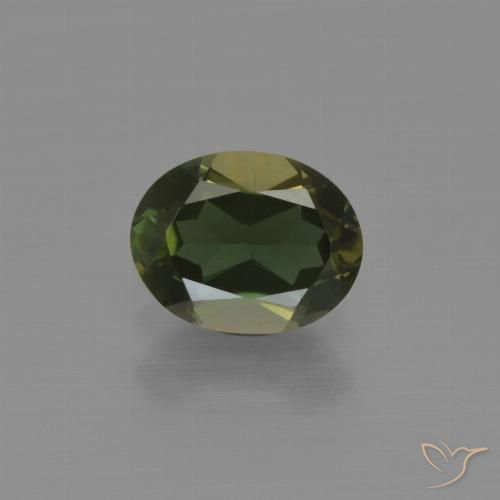 1.08ct Naturale Marrone scuro Cornerupina, Ovale, VVS