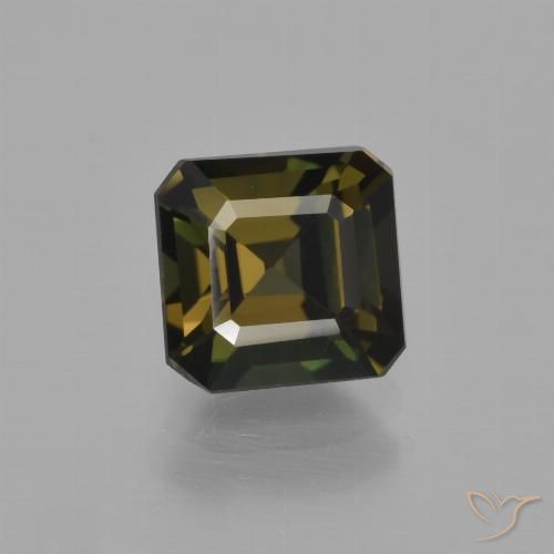 1.73ct Naturale Marrone freddo Cornerupina, Taglio smeraldo, VVS