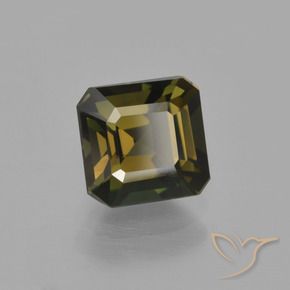 Rupin del grano Marrone freddo naturale da 1.73 ct, Ottagonale / Taglio smeraldo, VVS
