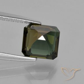 Rupin del grano Marrone freddo naturale da 1.73 ct, Ottagonale / Taglio smeraldo, VVS