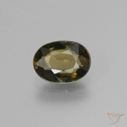 1.54ct Naturale Marrone medio Cornerupina, Ovale, VS