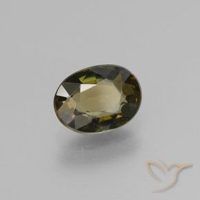 Rupin del grano Marrone medio naturale da 1.54 ct, Ovale, VS