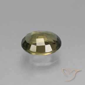 Rupin del grano Marrone medio naturale da 1.44 ct, Ovale, VS