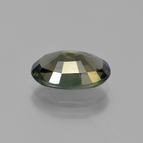 Kornerupina naturale verde da 2,24 ct, taglio ovale, VVS-VS