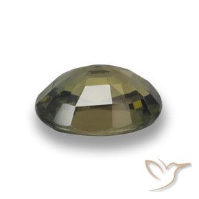 Rupin del grano Marrone medio naturale da 1.75 ct, Ovale, VVS