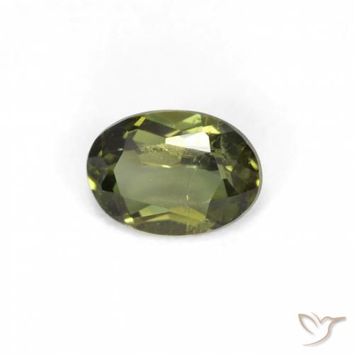 Cornerupina Verde foresta chiaro naturale da 0.37 ct, Ovale, VS