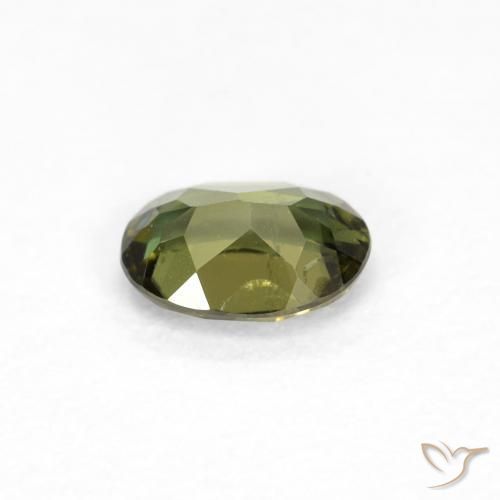Cornerupina Verde foresta chiaro naturale da 0.37 ct, Ovale, VS