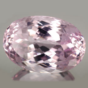 Kunzite naturale rosa da 32,28 ct, taglio ovale, IF