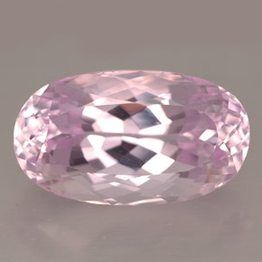 Kunzite naturale rosa da 15,10 ct, taglio ovale, IF