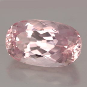 Kunzite naturale rosa da 14,83 ct, taglio ovale, IF