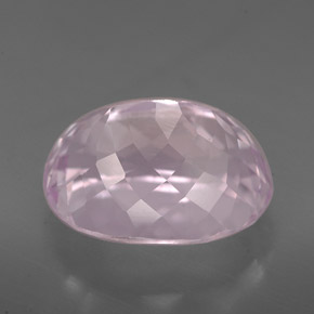 Kunzite naturale rosa da 7,53 ct, taglio ovale, VVS-VS